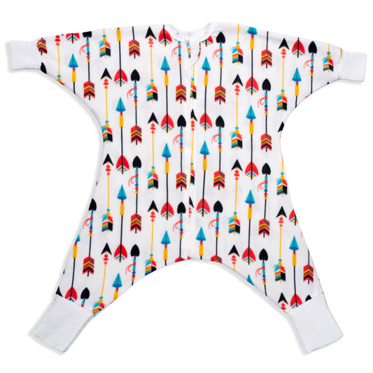 Sleeping Baby Straight & Arrow Flying Squirrel Pajama - Fleece