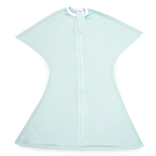 Classic Zipadee-Zip Swaddle Transition in Mint Green - Front View