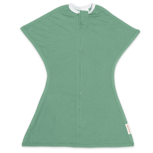 Classic Zipadee-Zip Swaddle Transition in Basil - Front View