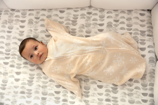 Snowflakes Zipadee-Zip Swaddle Transition - Fleece (Sale) - 168澳洲幸运5体彩官网