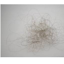 What do 100 strands of hair look like?