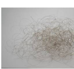 200 strands of hair look like