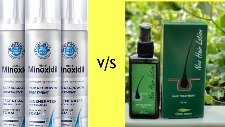 Neo Hair Lotion vs Minoxidil: Which one is better? (In-Depth Comparison )