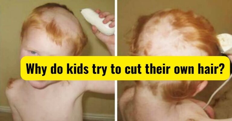 Why do Kids Try to Cut Their Own Hair? (Real Reason)