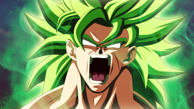 Why is Broly’s Hair Green?