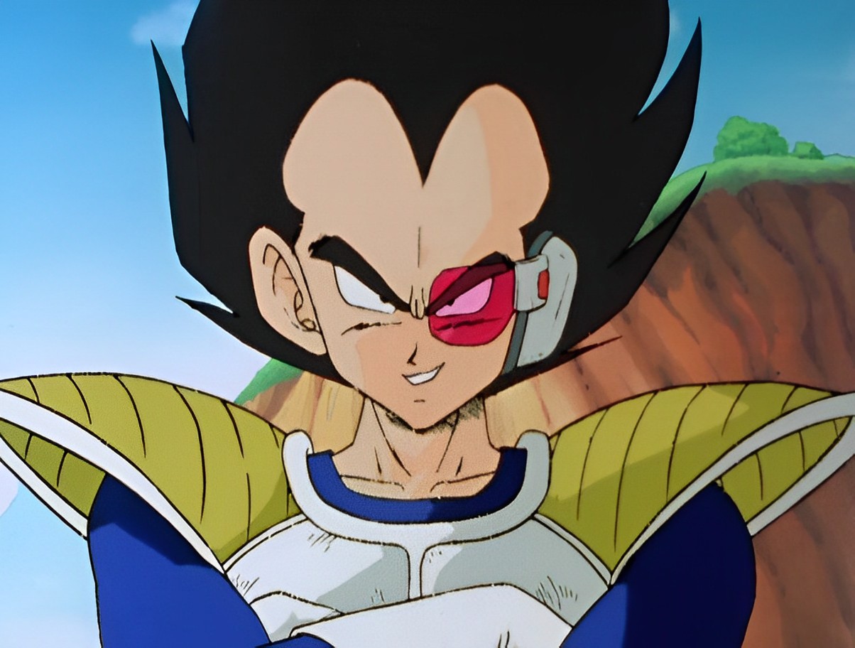 Why was Vegeta's Hair Red